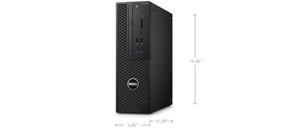 Refurbished: DELL Desktop Computer Precision 3420-SFF Intel Core